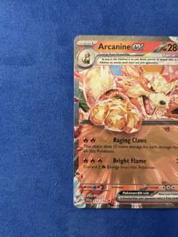 Pokemon Arcanine ex 032/198 SV01 Scarlet & Violet Double Rare Holo 280 HP Card - Image 3