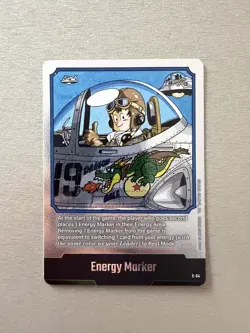 Son Goku E-54 Silver Energy Marker Dragon Ball Manga Booster Card Fusion World - Image 1