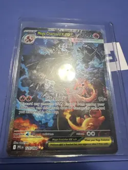 Mega Charizard X EX SIR 125/094 (English) Phantasmal Flames Pokemon TCG - Image 1