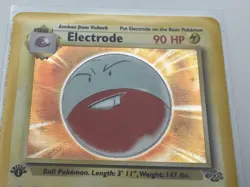 Pokemon Electrode 1st Edition Holo Jungle (02/64) WOTC 1999 NM-LP - Image 3