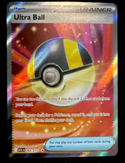 Pokemon Ultra Ball 264/217 Me: Ascended Heroes Full Art Secret Rare Holo - Image 1
