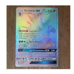 Pokemon Tyranitar GX Secret Rare Holo 223/214 SM-Lost Thunder 250 HP English - Image 1
