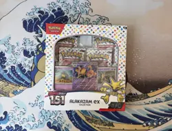 Pokemon TCG Scarlet & Violet 151 ALAKAZAM EX COLLECTION Box FACTORY SEALED - Image 1