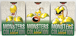 1996 Pokemon Japanese Bandai Carddass Green Bellsprout No. 069, 070 & 071 (MM87) - Image 1