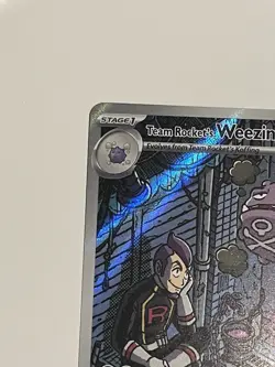 Team Rocket's Weezing Sv10: Destined Rivals 199/182 Holo Full Art IR 2025 - Image 3