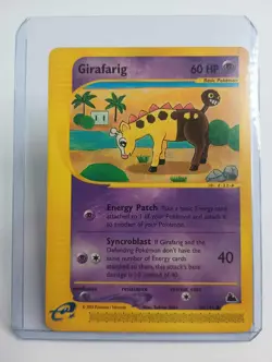 Girafarig 58/144 Skyridge Common Vintage Pokemon TCG E-reader card - Image 1