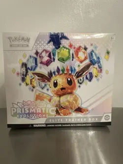 Pokemon Scarlet & Violet-Prismatic Evolutions Elite Trainer Box ETB Damaged - Image 1