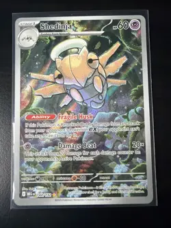 Pokemon Shedinja Illustration Rare 144/132 NM - Image 1