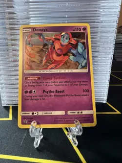 Pokemon TCG Deoxys SM164 Sun and Moon Black Star Promo Holo MP-LP - Image 1