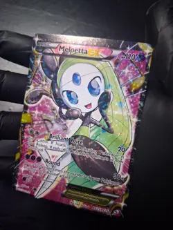 Meloetta EX RC25/RC25 Full Art Radiant Collection Legendary Treasures NM Pokemon - Image 1