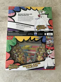 Pokemon Ascended Heroes Premium Poster Collection Gardevoir New Sealed (x2) - Image 3