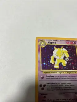 Pokemon Hypno Fossil Holo Rare 8/62 90 HP Wizards TCG 1999 Unlimited - Image 4