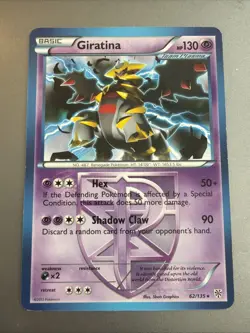 Giratina (Team Plasma) - Rare - Plasma Storm - 62/135 - NM - Pokemon - 2012 - Image 1