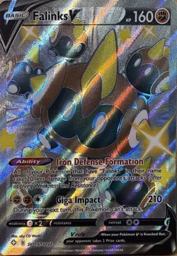 Falinks V SV115/SV122 Holo V Rare Shining Fates Shiny Vault Pokemon NM - Image 1
