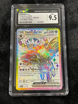 Pokemon Hydreigon EX Surging Sparks #223/191 Ultra Rare English CGC 9.5 - Image 1