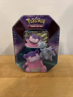 Pokemon V Forces Tin - Galarian Slowbro V 820650808401 - Image 1