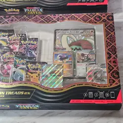 Pokemon Paldean Fates Great Tusk Iron Treads Ex Premium Collection - Lot Of 2 - Image 3