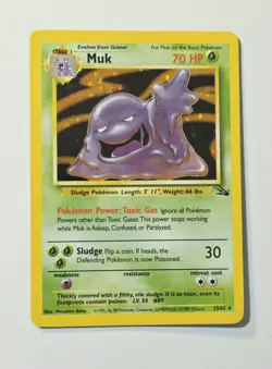 Muk 13/62 - Fossil - Holo Rare - WoTC Pokemon 1999 - Image 1