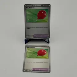 2x Air Balloon 079/086 Pokemon TCG 1 Reverse Holo Black Bolt Uncommon Playset NM - Image 1