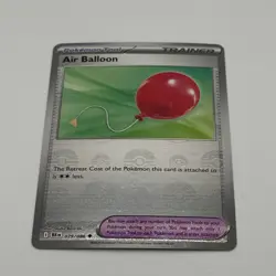 2x Air Balloon 079/086 Pokemon TCG 1 Reverse Holo Black Bolt Uncommon Playset NM - Image 2