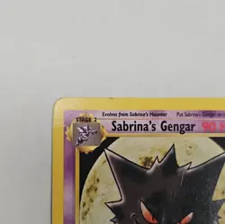 The Pokemon Company Sabrina's Gengar 29/132 Gym Challenge Rare English - Image 3