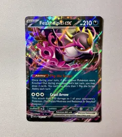 Fezandipiti ex 142/217 Ascended Heroes Double Rare Pokemon TCG NM+ - Image 1