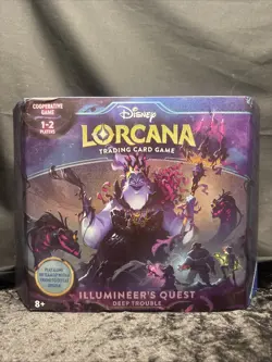 Disney Lorcana Trading Card Ursula Illumineer's Quest Deep Trouble - Image 1
