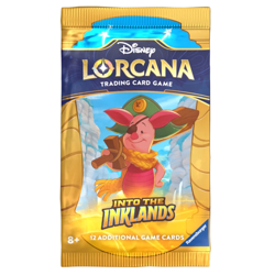 Disney Lorcana Into the Inklands Booster Pack | Scrooge McDuck Ursula Mickey - Image 2