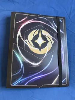 Disney Lorcana 9-Pocket Portfolio Binder Lorebook, Card Back Design - Image 1