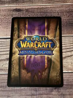 Lycanthropy World of Warcraft Miniatures WoW Card 2008 Upper Deck - Image 2