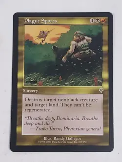 MTG Plague Spores (Invasion/Gold/C) - BGM - Image 1