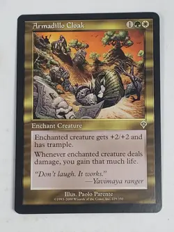 MTG Armadillo Cloak (Invasion/Gold/C) - BGM - Image 1