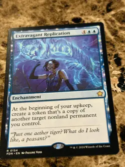 EXTRAVAGANT REPLICATION Magic MTG Foundations - Image 1
