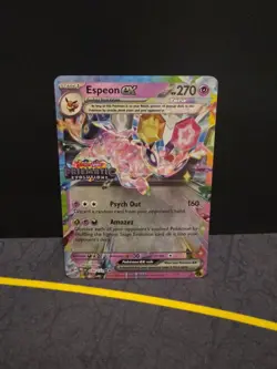 Espeon ex - (Prismatic Evolutions Stamp) 034/131 Miscellaneous Cards & Products - Image 1