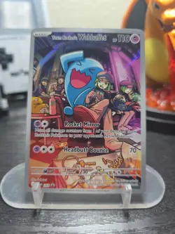 Team Rocket's Wobbuffet 203 Sv: Scarlet & Violet Promo Cards Holo - Image 1