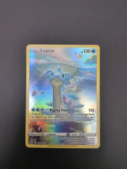 Lapras Crown Zenith: Galarian Gallery GG05/GG70 Card Near Mint Condition - Image 1