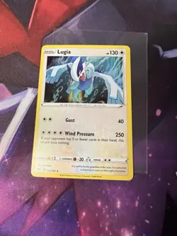 Pokemon TCG Lugia Holo Rare Card 132/185 Vivid Voltage NM - Image 1