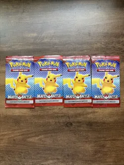 Pokemon - McDonalds Match Battle Cards - 4x SEALED Booster Pack 2022 - Free P&P - Image 1