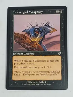 MTG Scavenged Weaponry (Invasion/Black/C) - BGM - Image 1