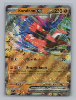 Koraidon ex - 197 SV: Scarlet & Violet Promo Cards NM Pokemon TCG Promo - Image 1