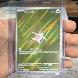 Pokemon Slakoth 212/191 SV08 Surging Sparks Illustration Rare Holo Card - Image 1