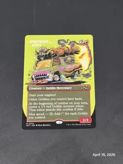 Howlsquad Heavy (Borderless) Aetherdrift Magic: The Gathering MtG Near Mint - Image 1