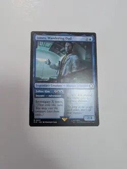 MTG - James, Wandering Dad - Fallout (PIP) NM/M Condition - Image 1