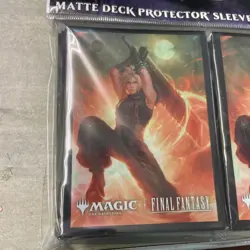 Final Fantasy Magic The Gathering Matte Deck Protector Sleeves ExSoldier 100 Ct - Image 3