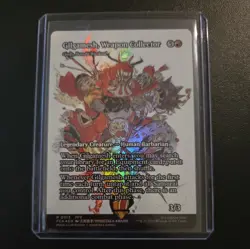 Gilgamesh Weapon Collector (Borderless) (Foil) Magic MTG Final Fantasy 0013 - Image 1