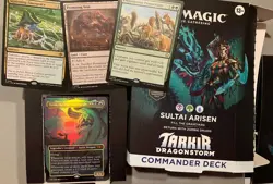Magic: The Gathering Tarkir: Dragonstorm Sultai Arisen Commander Deck 97/100 MIB - Image 1