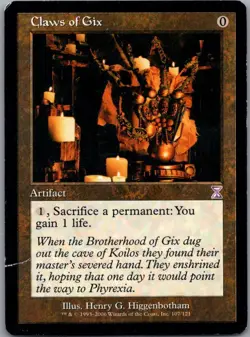 Claws of Gix S Timeshifted 107 HP - Image 1