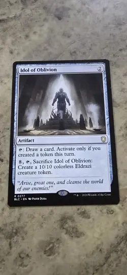 Idol of Oblivion Commander: Bloomburrow Regular Artifact Rare MTG NM - Image 1