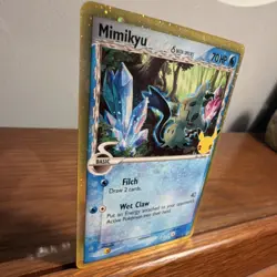 POKEMON TCG Mimikyu Delta Species SWSH136 Sword & Shield Promo Holo EN - Image 2
