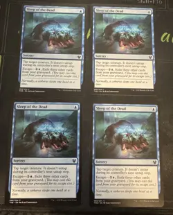 Sleep of the Dead X4 Theros Beyond Death MTG Magic the Gathering - Image 1